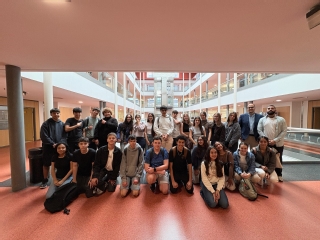 Alumnos/as de 3º de la ESO de los grupos A y C del IES Tías (Tías, Las Palmas) 